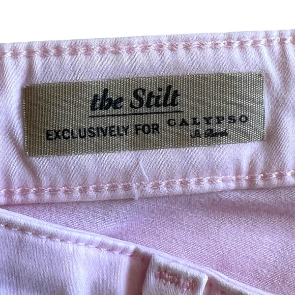 ADRIANO GOLDSCHMIED The Stilt Exclusively For Calypso St. Barth Pastel Pink Pant - Picture 6 of 10